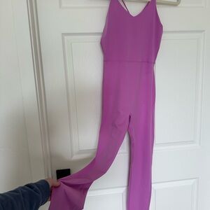 In motion purple athletic Jumpsuit